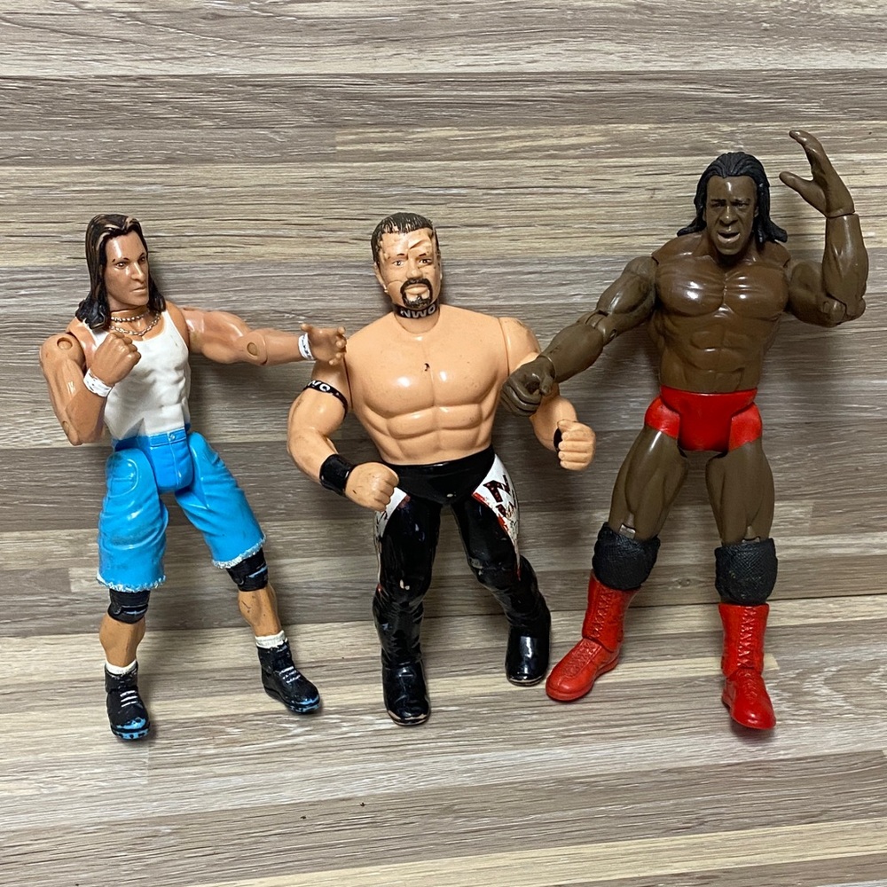 NWO WCW Vintage wrestling Action Figures